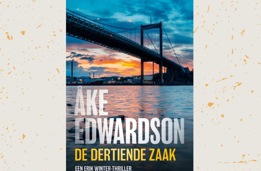 Boek de dertiende zaak van de auteur Ake Edwardson