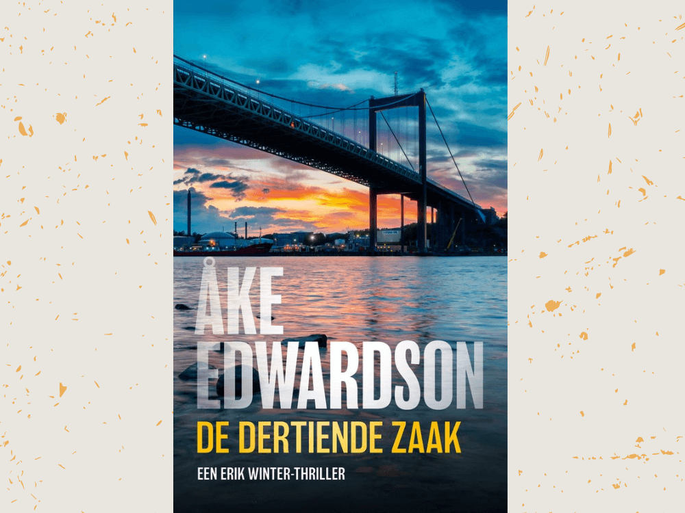 Boek de dertiende zaak van de auteur Ake Edwardson